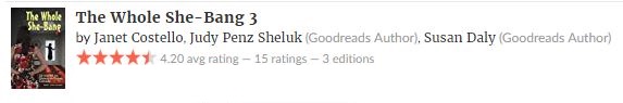 ratings of WSB3 on goodreads website